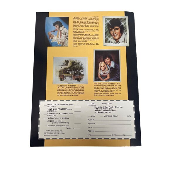 Elvis Presley "The Record" Magazine May 1979 Vol. 1 No. 1 Collectible Photos - Picture 4 of 4